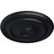 Ekena Millwork Kepler Traditional Ceiling Medallion (For Canopies up to 3 3/4"), 15 7/8"OD x 1 1/2"P, Steel Gray CM16KPSGS - alternate 2